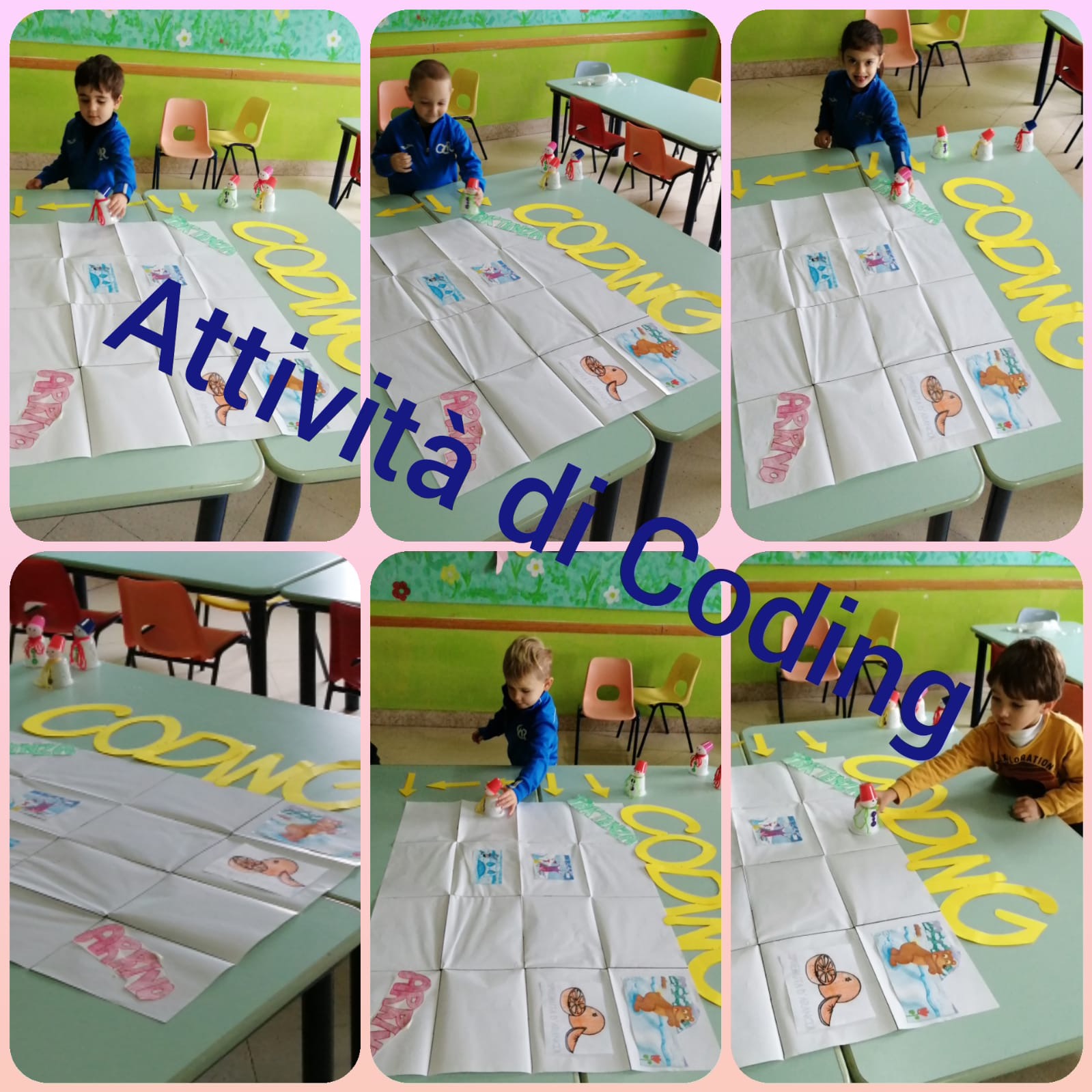 ATTIVITITA' DI CODING... Sezione dei 4 anni